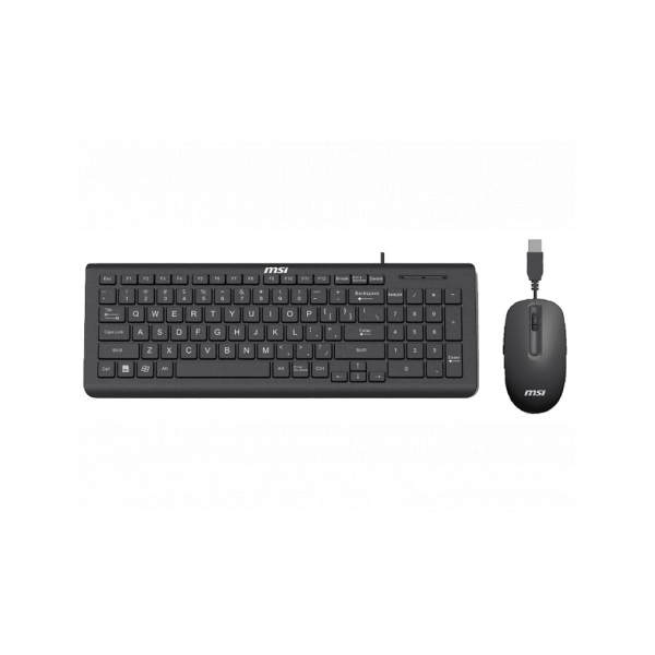 MSI SK9626M vezetékes billentyűzet és egér szett (956-AZHU012-104) fekete