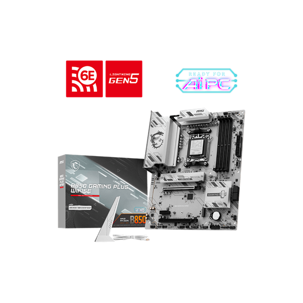 MSI B850 GAMING PLUS WIFI6E AM5 ATX Alaplap