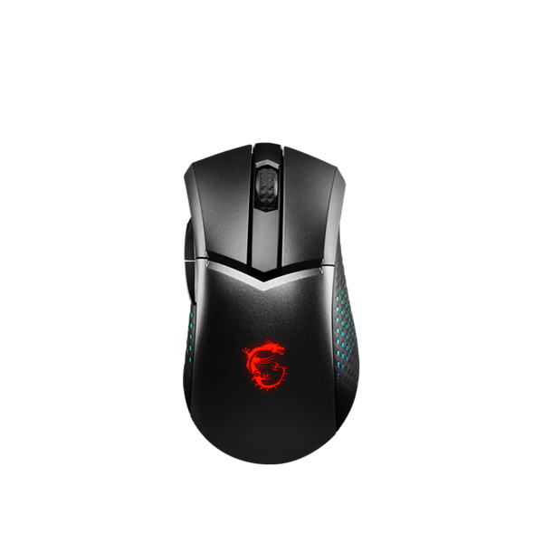MSI CLUTCH GM51 Lightweight Wireless - vezetéknélküli gamer egér (S12-4300080-C54) fekete