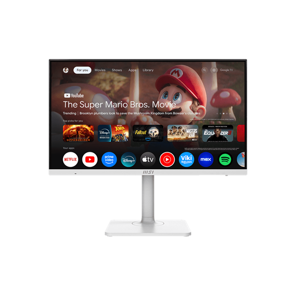 MSI Business Modern MD272UPSW 27 UHD 60Hz IPS SMART monitor (9S6-3PB19H-261) fehér