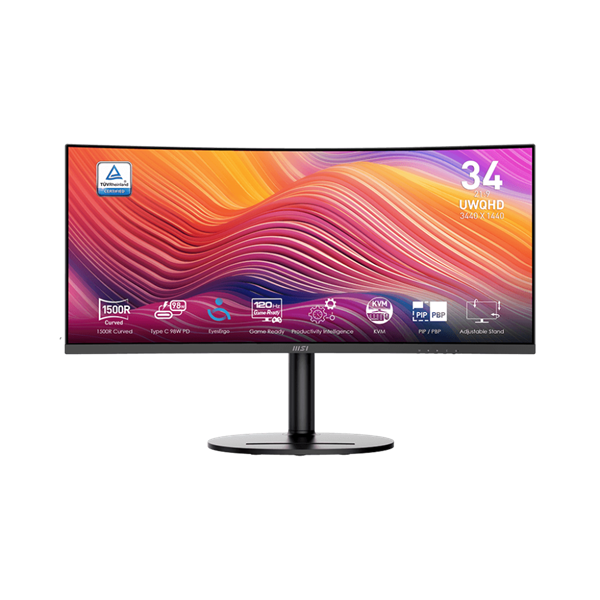 MSI Business Modern MD342CQP 34" QHD VA Ívelt monitor (9S6-3PC59H-027)