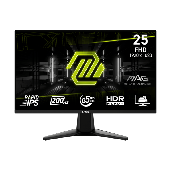 MSI MAG 255F E20 24.5" FHD rapid IPS 200Hz gaming monitor