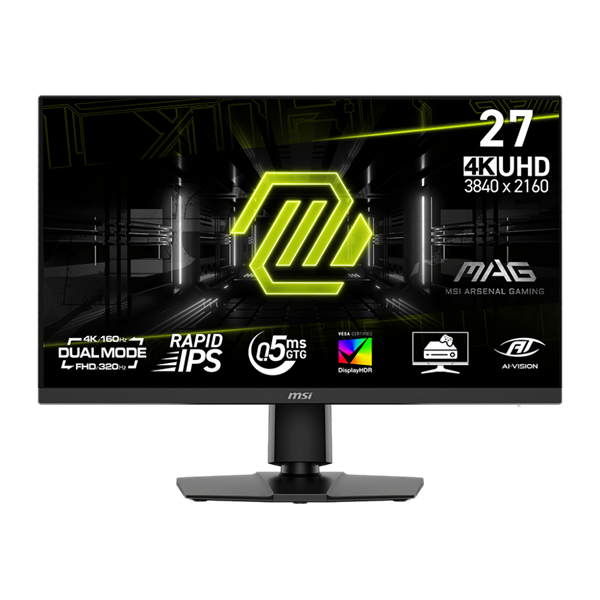 MSI MAG 272URDF E16 27 UHD Rapid-IPS 320/160Hz GAMING Monitor (9S6-3CE79T-001)