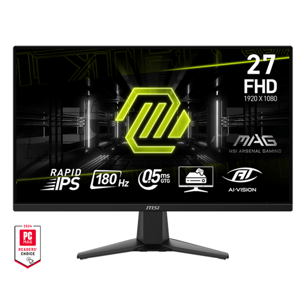MSI MAG 275F 27" FHD Rapid IPS gaming monitor (9S6-3CE21M-001)