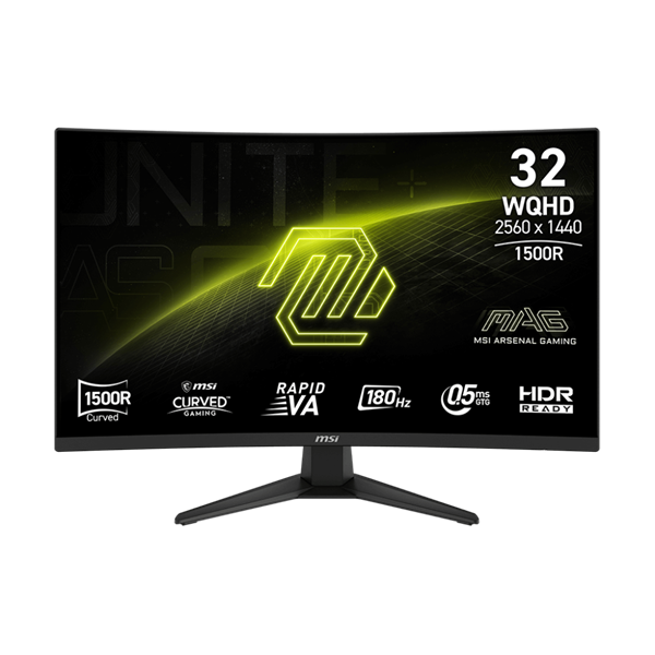 MSI MAG 321CQF E18 31,5" QHD VA 180Hz ívelt Gaming Monitor