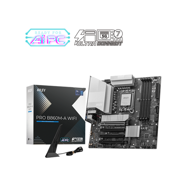 MSI PRO B860M-A WIFI S1851 m-ATX Alaplap