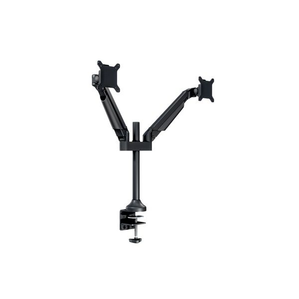 Multibrackets asztali rögzítő VESA Gas Lift Arm Dual Black HD, dönthető, forgatható konzol, 15-32", fekete (7350073732593)