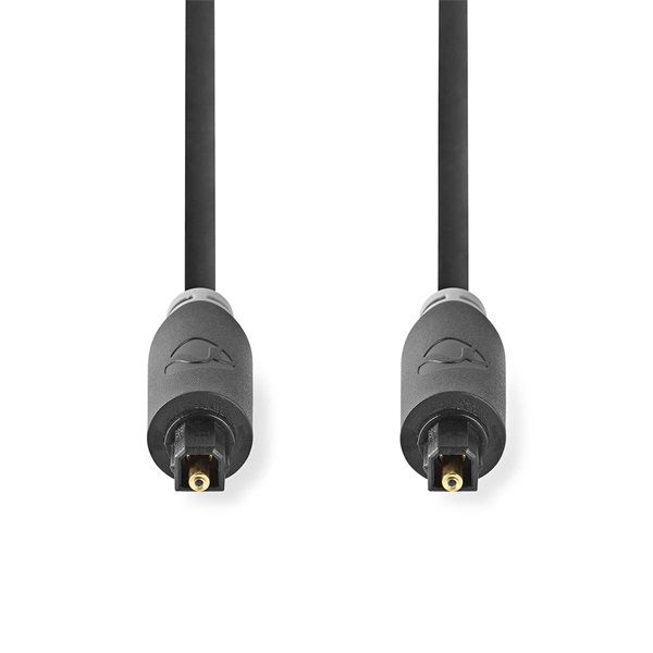Nedis CABW25000AT10 optikai audió kábel, TosLink dugó, hossz: 1m