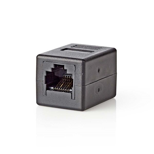 Nedis CCGB89010BK Cat5e / Cat6, RJ45 UTP toldó, ABS