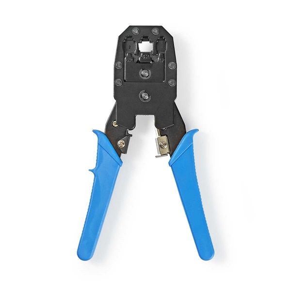 Nedis UTP szerelő krimpelő fogó RJ45, RJ11, RJ10 (CCGB89510BU)