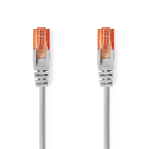 Nedis CCGL85230GY100 UTP Cat6 patch kábel, RJ45 aranyozott érintkezők, hossz 10m