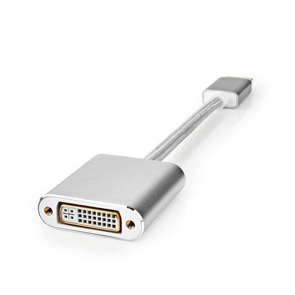 Nedis CCTB37250AL02 Displayport dugó - DVI-D 24+1-Tűs aljzat adapter