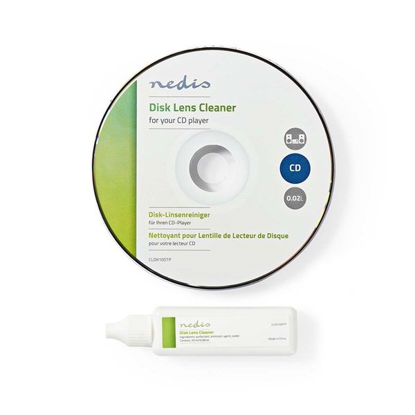 Nedis CD fej tisztító lemez, CLDK100TP
