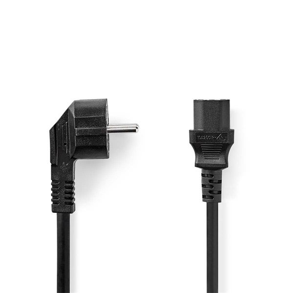 Nedis táp kábel IEC-320-C13, 3 x 0.75 mm hossz 3m, CEGL10000BK30