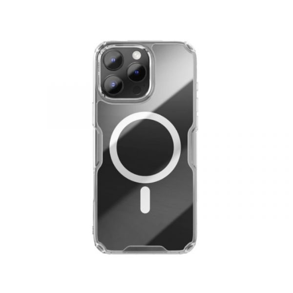 NILLKIN NATURE PRO MAGNETIC műanyag telefonvédő iPhone 16 Pro Max-hoz (GP-161571) átlátszó