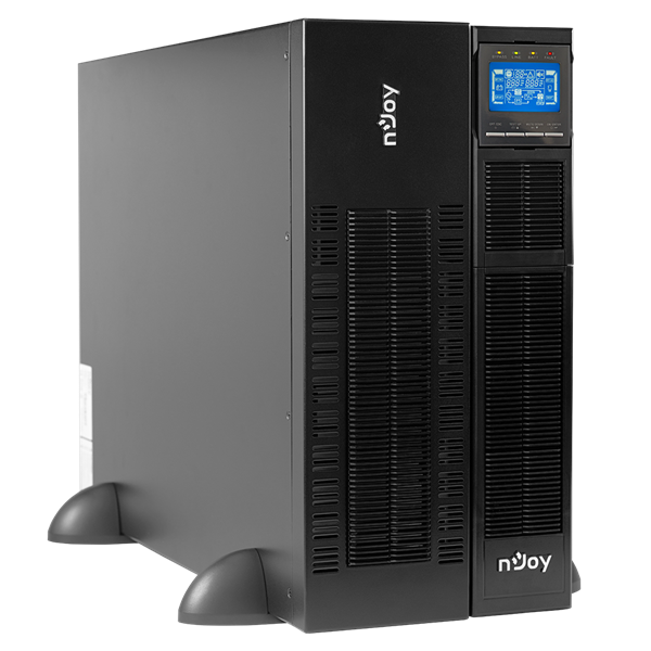 NJOY Szünetmentes Balder 10000, 10000VA, 10000W, Online rack (2U), LCD display (3U Baterry Pack) (PWUP-OL10KBA-AZ01B)