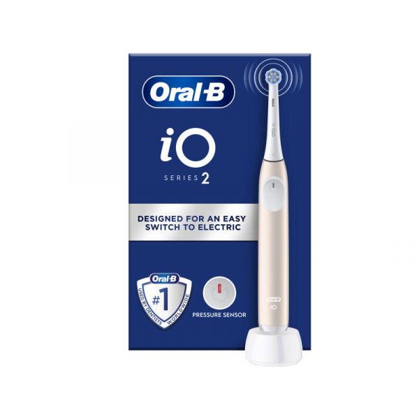 Oral-B iO2 Series elektromos fogkefe (10PO010454) Calm pink / rózsaszín