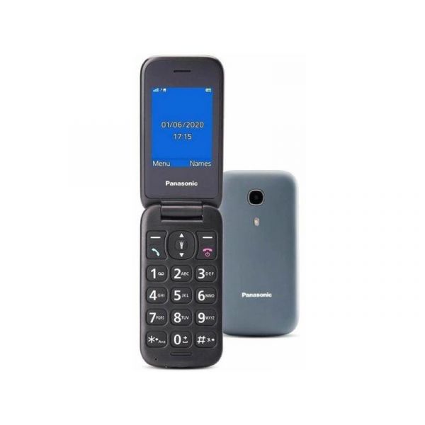 Panasonic KX-TU400EXG összecsukható mobiltelefon (KX-TU400EXG) szürke