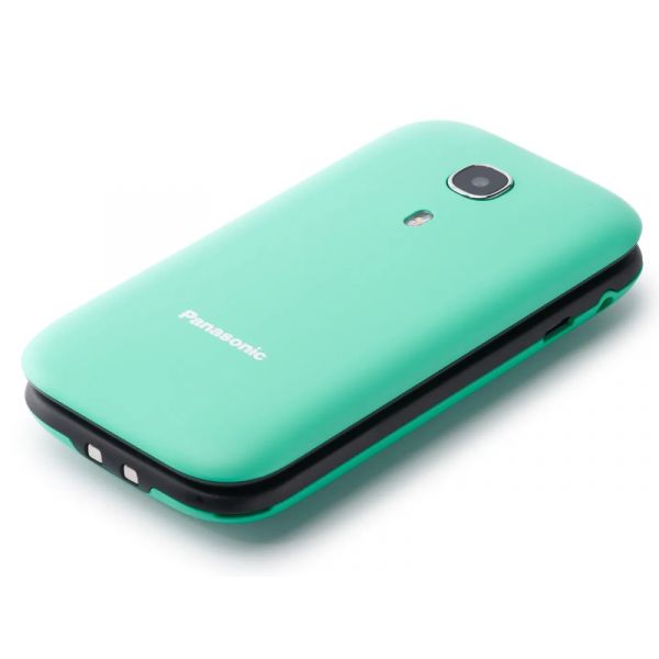 Panasonic KX-TU400EXC összecsukható mobiltelefon (KX-TU400EXC) türkiz