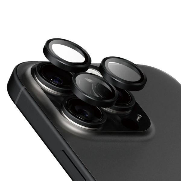 PanzerGlass® Hoops® CeramicII Camera Lens Protector iPhone 17 Pro | 17 ProMax 16 Pro | Pro Max. BLACK (PG63347)