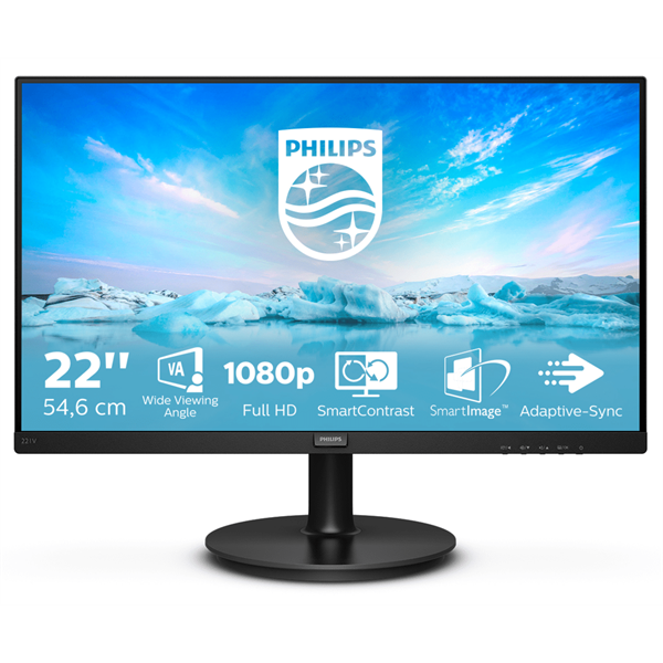 Philips 21,5" FHD VA monitor (221V8/00)