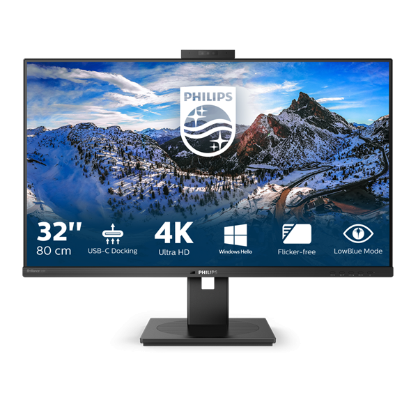 PHILIPS 32" UHD IPS monitor (329P1H/00)