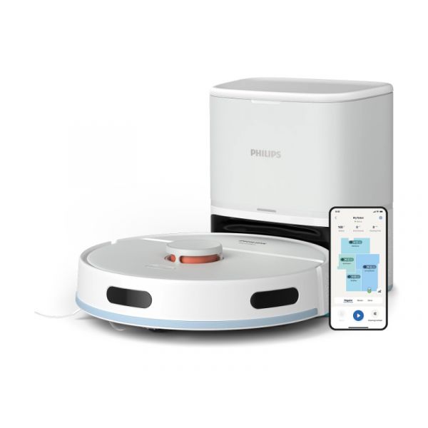 Philips HomeRun 2000 Aqua robotporszívó és -felmosó, dokkoló- és ürítőállomással (XU2100/20)