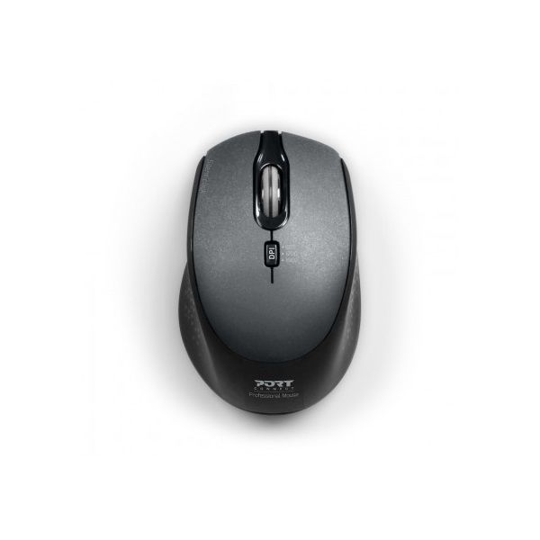 Port Designs Wireless Silent - vezeték nélküli egér (900713) fekete