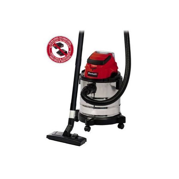 Einhell TC-VC 18/20 LI S - SOLO akkumulátoros száraz-nedves porszívó