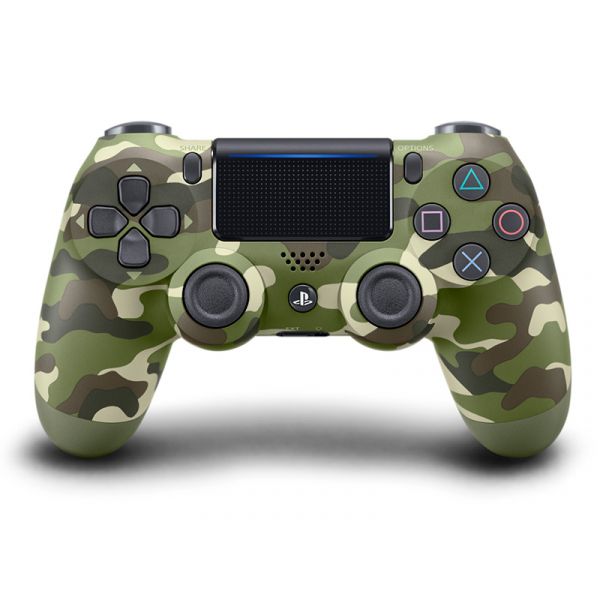 PlayStation 4 (PS4) DualShock 4 V2 Kontroller (Zöld Terepmintás)