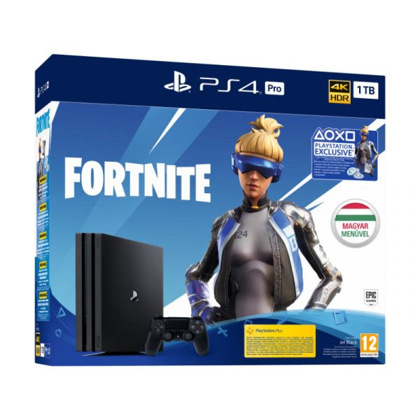 Sony PS4 Pro 1TB Konzol + Fortnite Neo Versa csomag