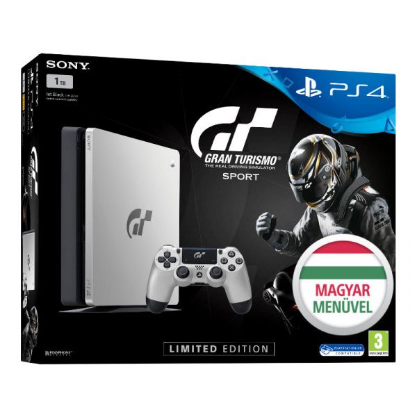 Sony PlayStation 4 Slim Limited Edition 1TB (PS4 Slim 1TB) + Gran Turismo Sport Játékkonzol