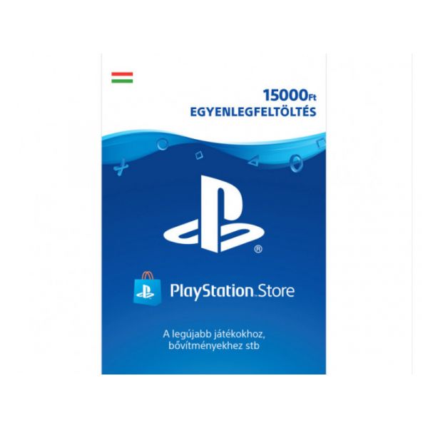 PlayStation Network Feltöltőkártya 15000 Ft (PSN DIGITÁLIS)