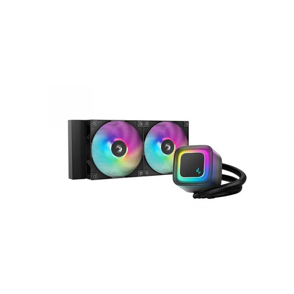 Deepcool FAN DeepCool LE240 V2 vízhűtés, fekete (R-LE240-BKAMMC-G-2)