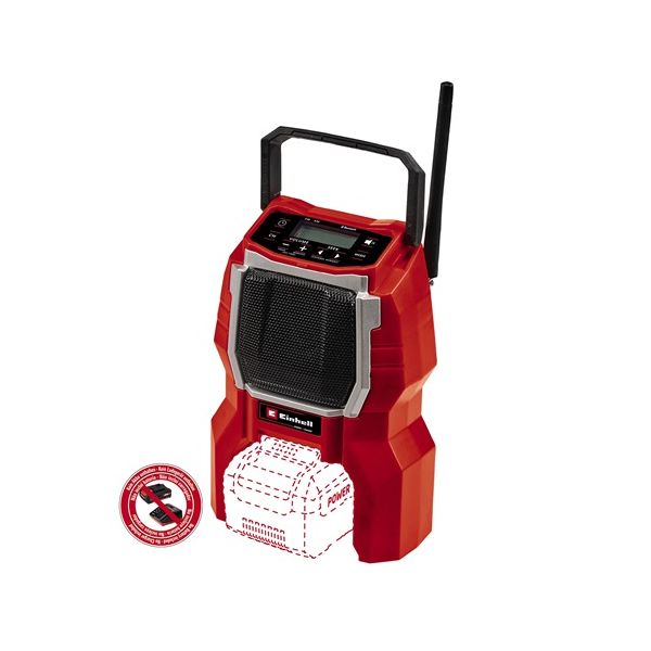 Einhell TC-RA 18 LI BT - SOLO akkus rádió