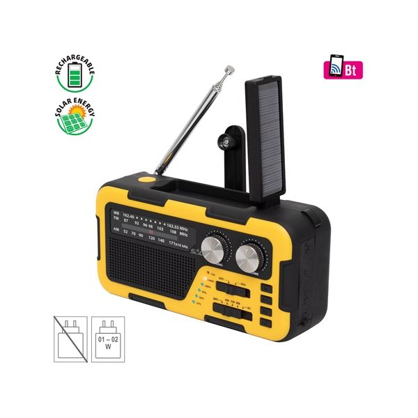 Sal RPH 2 multifunkciós napelemes rádió