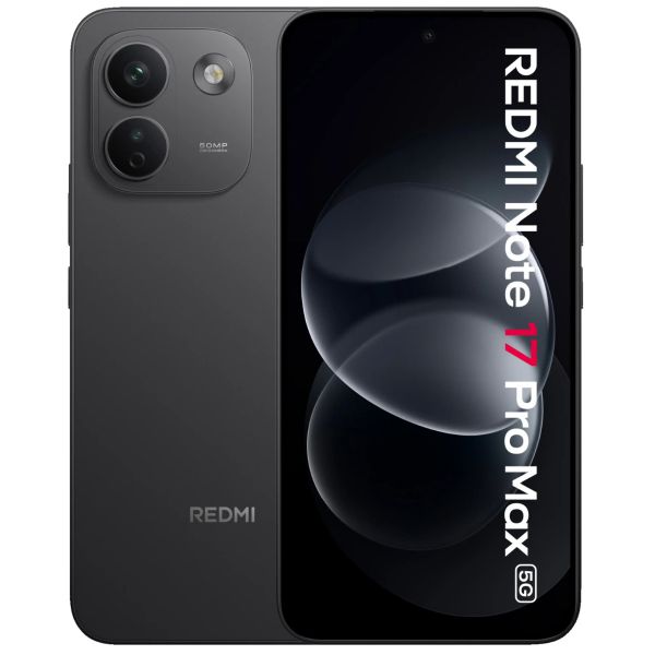 Xiaomi Redmi Note 17 Pro Max 5G Black 8+256GB (MZB0P2REU)