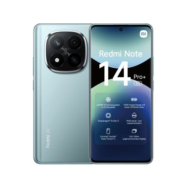 Xiaomi Redmi Note 14 Pro+ 5G 12/512GB (MZB0IIWEU) Frost Blue