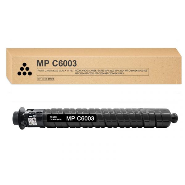 Ricoh Type MPC6003 toner (841853) fekete