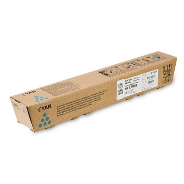 Ricoh Type MPC6003 toner (841856) ciánkék