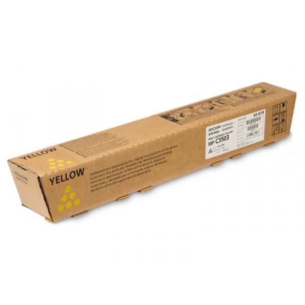 Ricoh Type MPC3503 Toner (841818) sárga