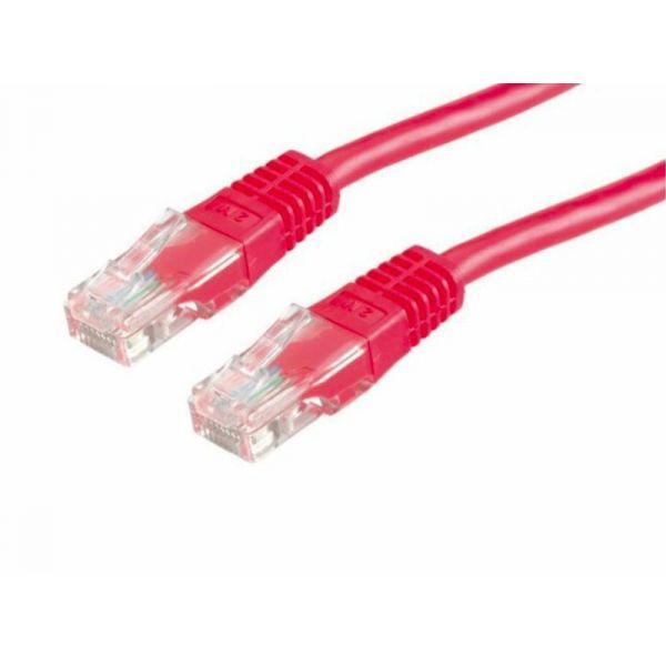 ROLINE Patch kábel UTP CAT6 5m piros (21.15.1561)