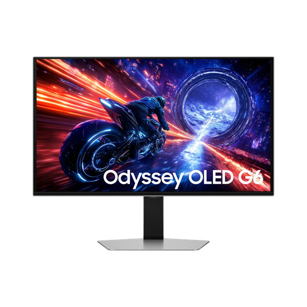 SAMSUNG Odyssey G6 G60SF 27" QHD OLED 500Hz gaming monitor (LS27FG602SUXEN)