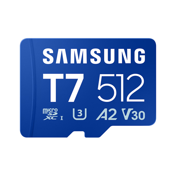 SAMSUNG MB-MB512T/WW T7 Memóriakártya, MicroSD, 512GB