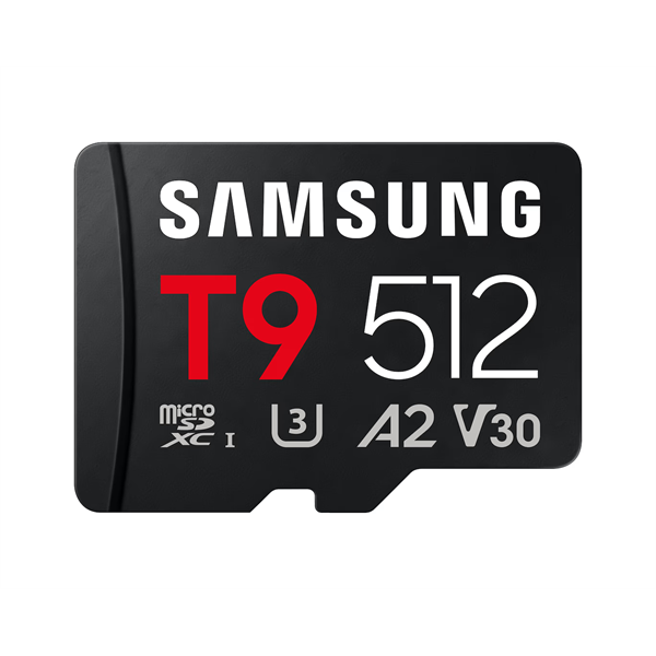 SAMSUNG MB-MH512T/WW T9 Memóriakártya, MicroSD, 512GB