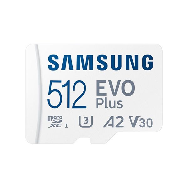 SAMSUNG EVO Plus microSD kártya 512GB + Adapter (MB-MC512SA/EU)