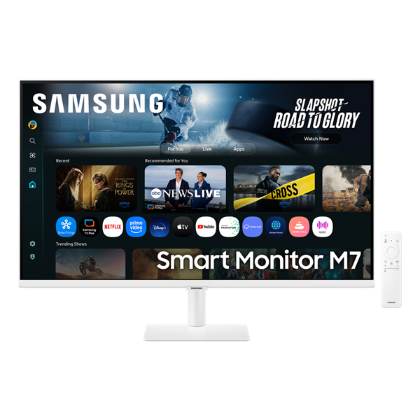 SAMSUNG M7 32" UHD/4K VA Smart monitor (LS32FM703UUXDU) fehér