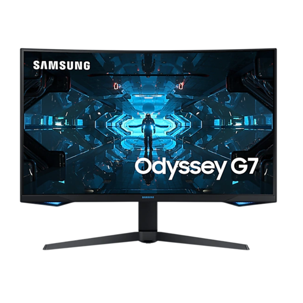 Samsung 31,5" WQHD Odyssey G7 Ívelt Gamer Monitor (LC32G75TQSUXEN) Fekete