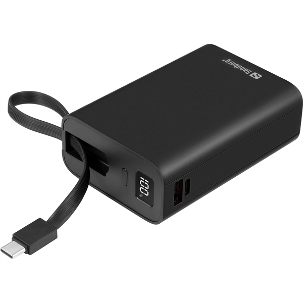 SANDBERG Hordozható akkumulátor, Connect 20000 PD20W powerbank