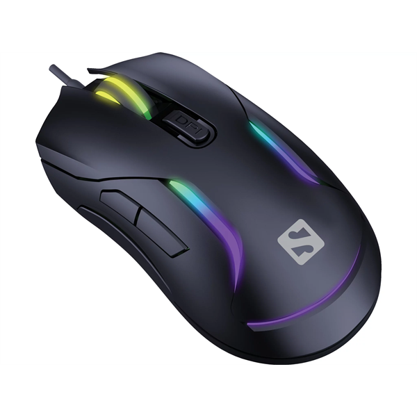 SANDBERG LightFlow 6D Gamer Egér (640-27)